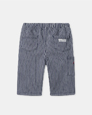 Pantalon à rayures avec cordon Coloris bleu marine Sergent Major