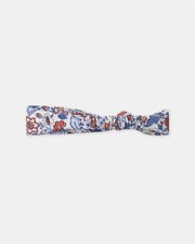Bandeau cheveux imprimé fleuri Coloris bleu Sergent Major