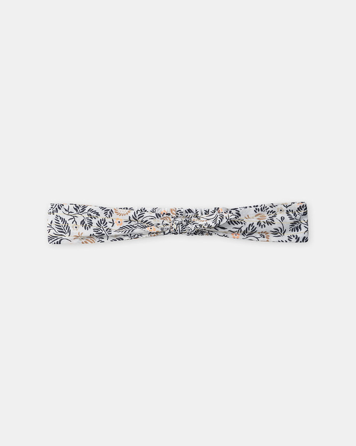 Bandeau cheveux imprimé fleuri Coloris gris foncé Sergent Major