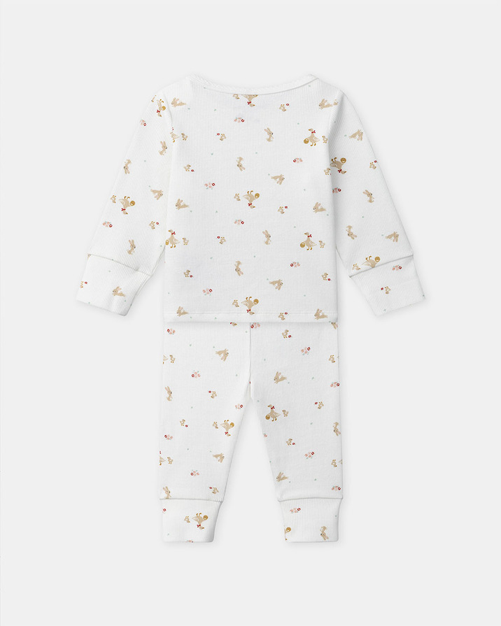 Pyjama évolutif imprimé animaux Coloris écru Sergent Major