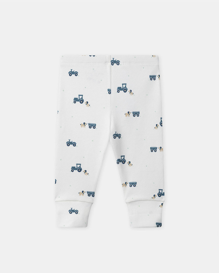 Pyjama évolutif imprimé tracteurs Coloris écru Sergent Major