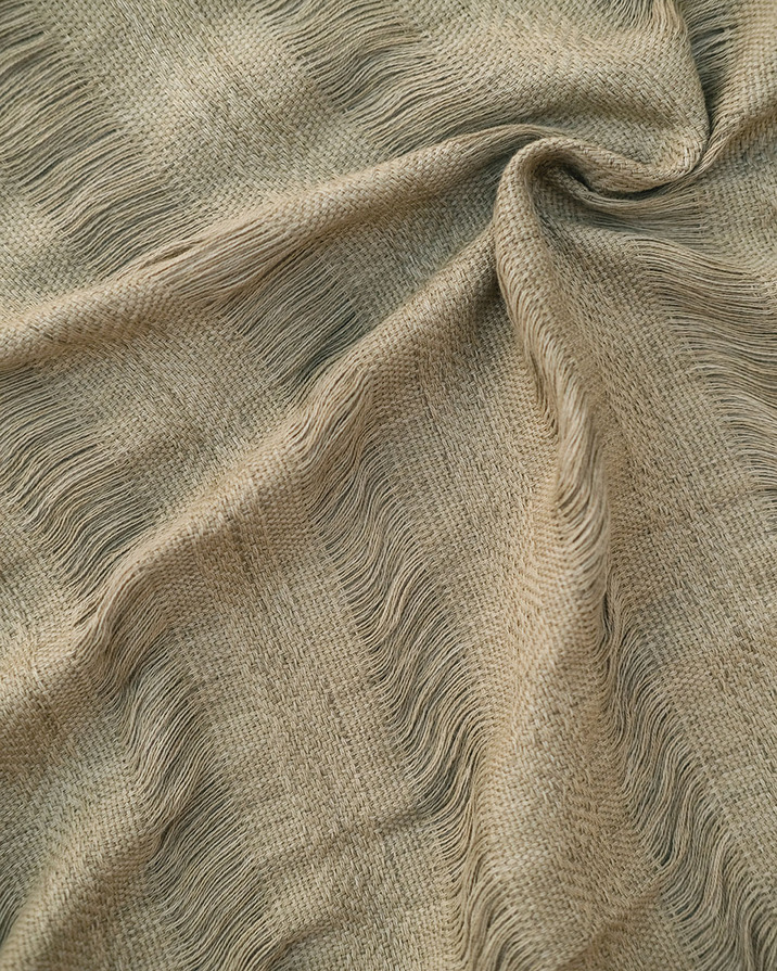 Châle Rebozo Couleur Argile Ilado