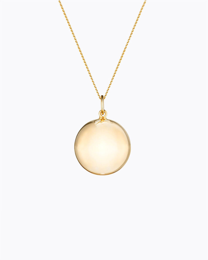 Bola de grossesse Harmony Coloris Or jaune sur chaine Ilado