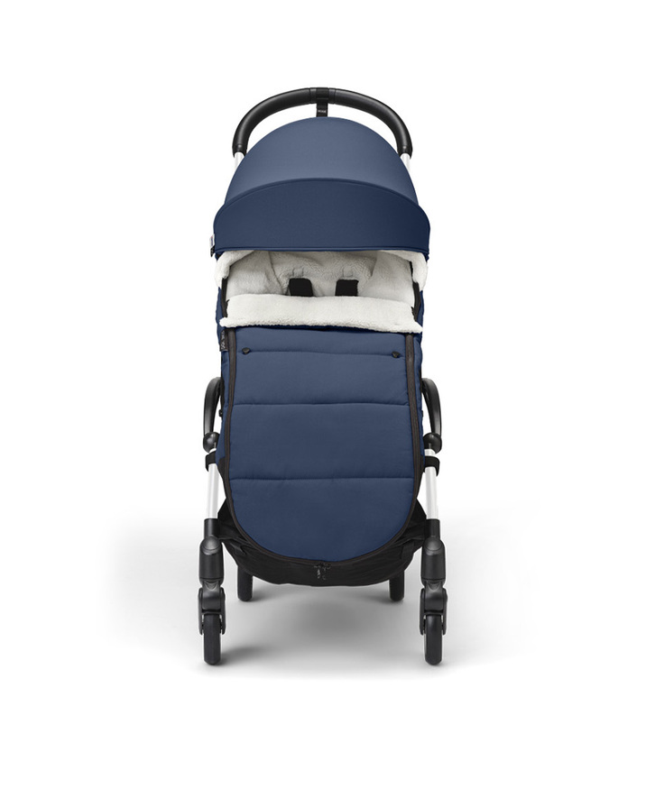 Chancelière poussette YOYO³ Coloris bleu marine Stokke