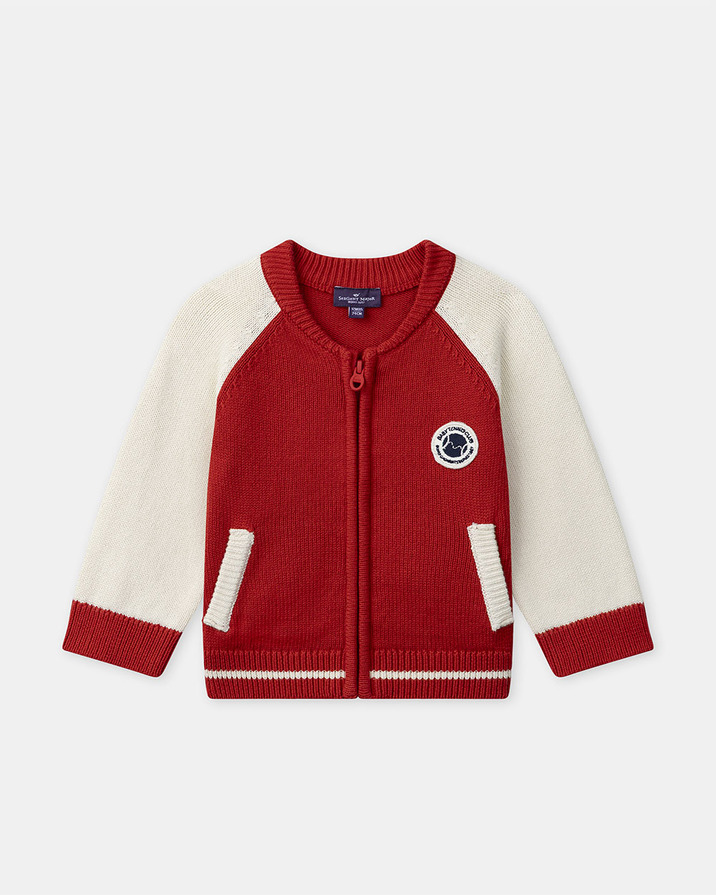 Gilet zippé bicolore Coloris rouge Sergent Major