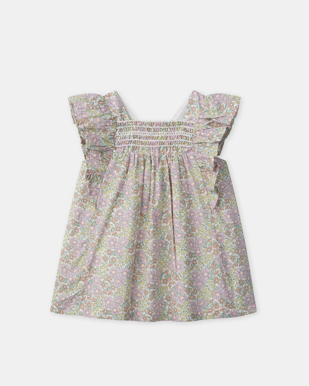 Robe sans manches imprimé fleuri Coloris rose Sergent Major