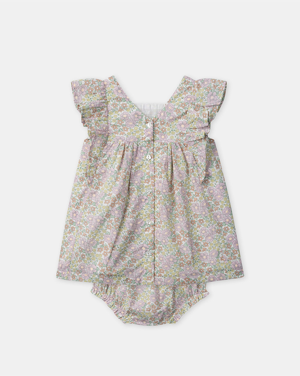Robe sans manches imprimé fleuri Coloris rose Sergent Major