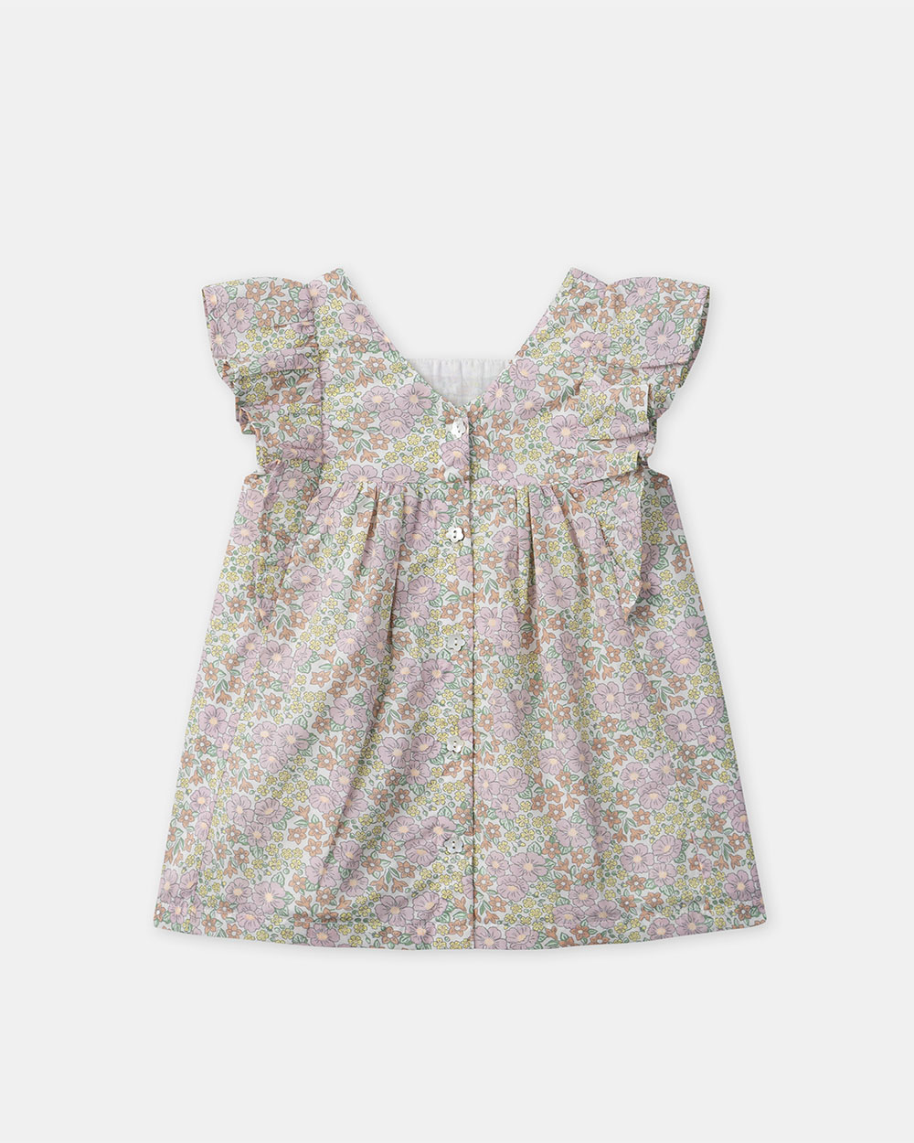 Robe sans manches imprimé fleuri Coloris rose Sergent Major