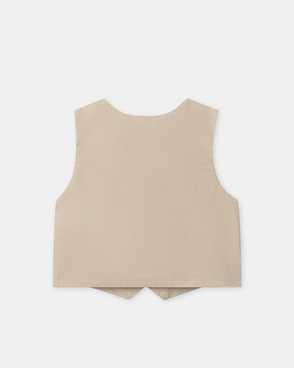 Veston en twill sans manches Coloris beige  Sergent Major