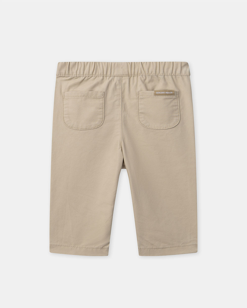 Pantalon droit en twill Coloris beige  Sergent Major