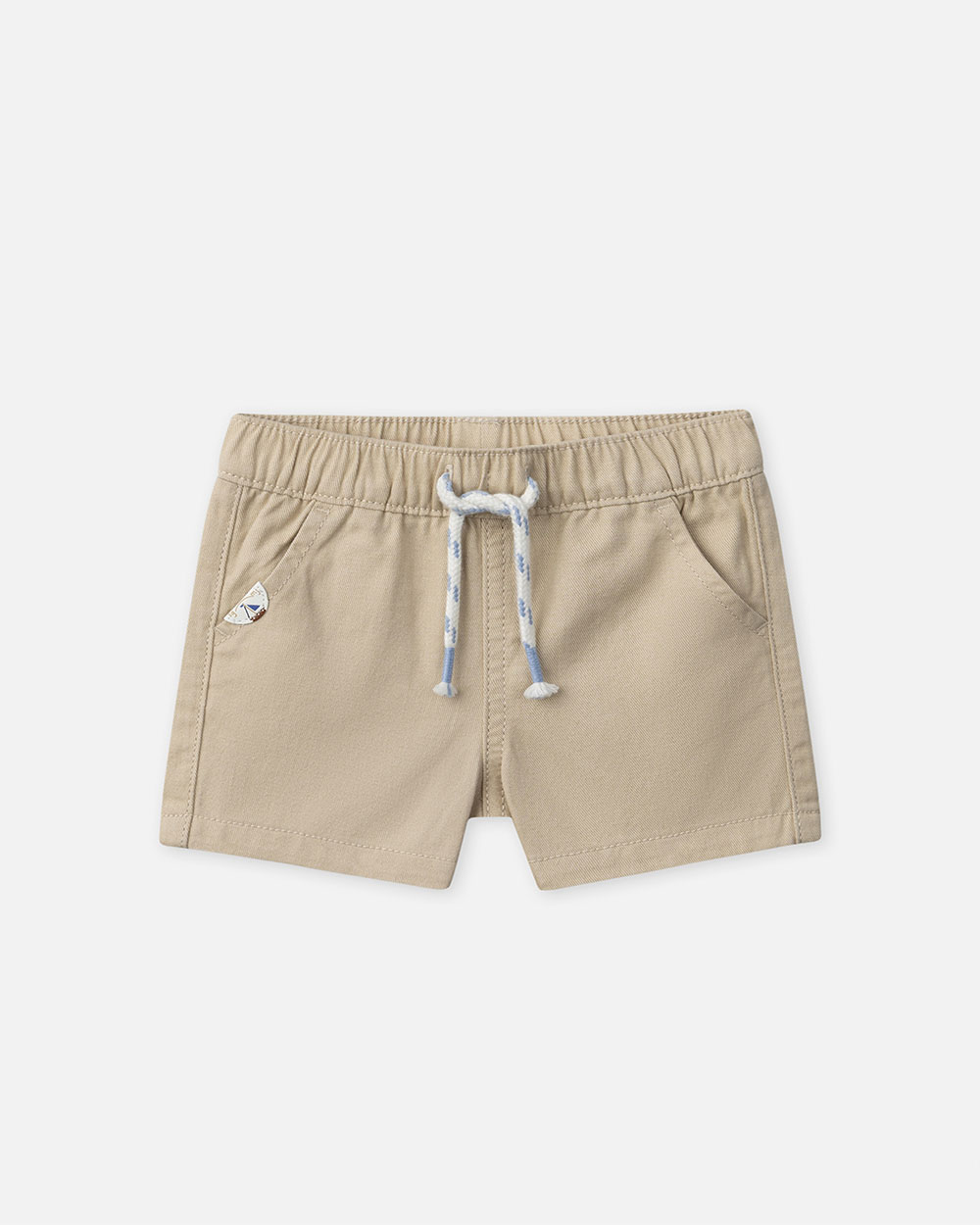 Short en twill Coloris beige Sergent Major
