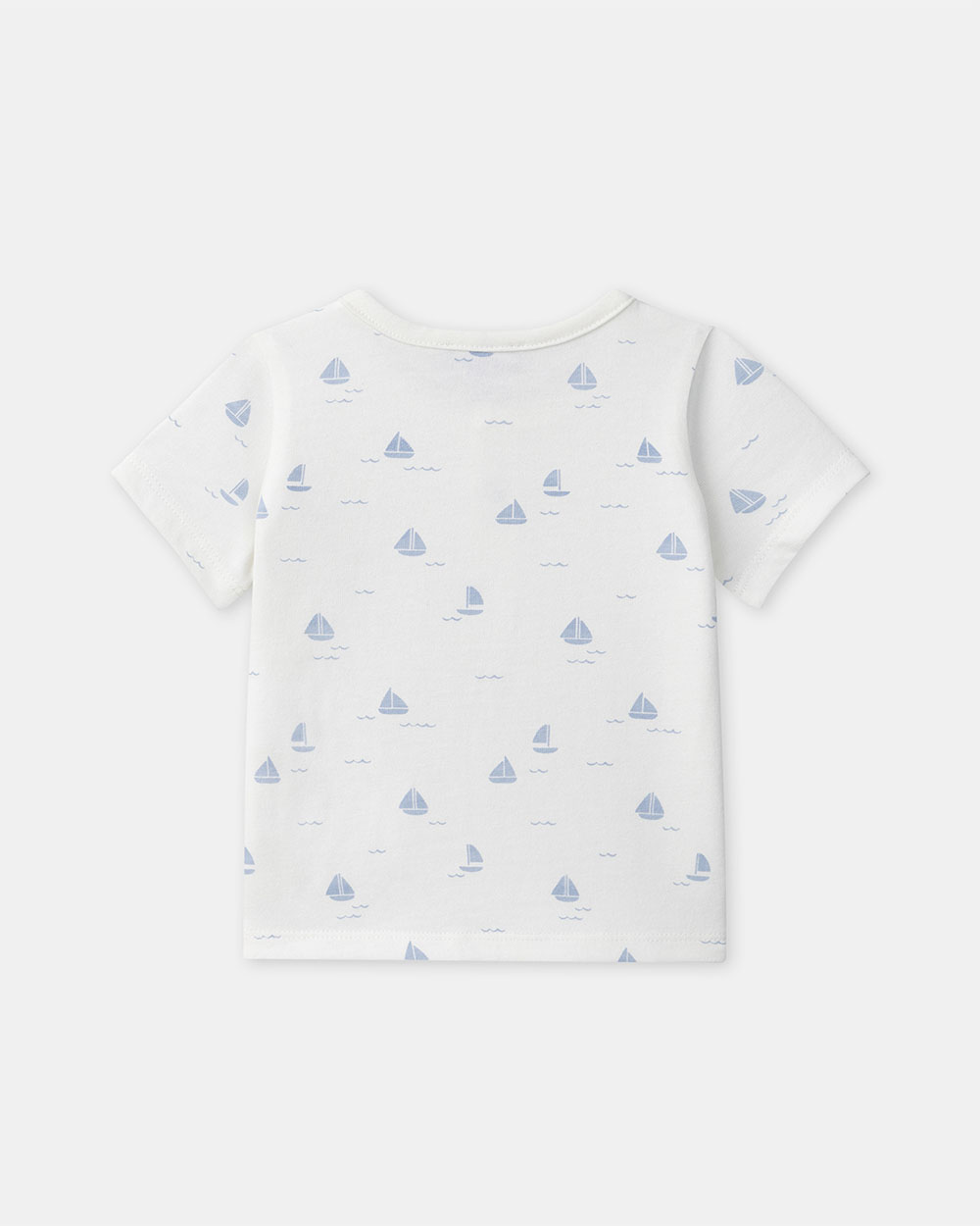T-shirt imprimé bateaux Coloris écru Sergent Major