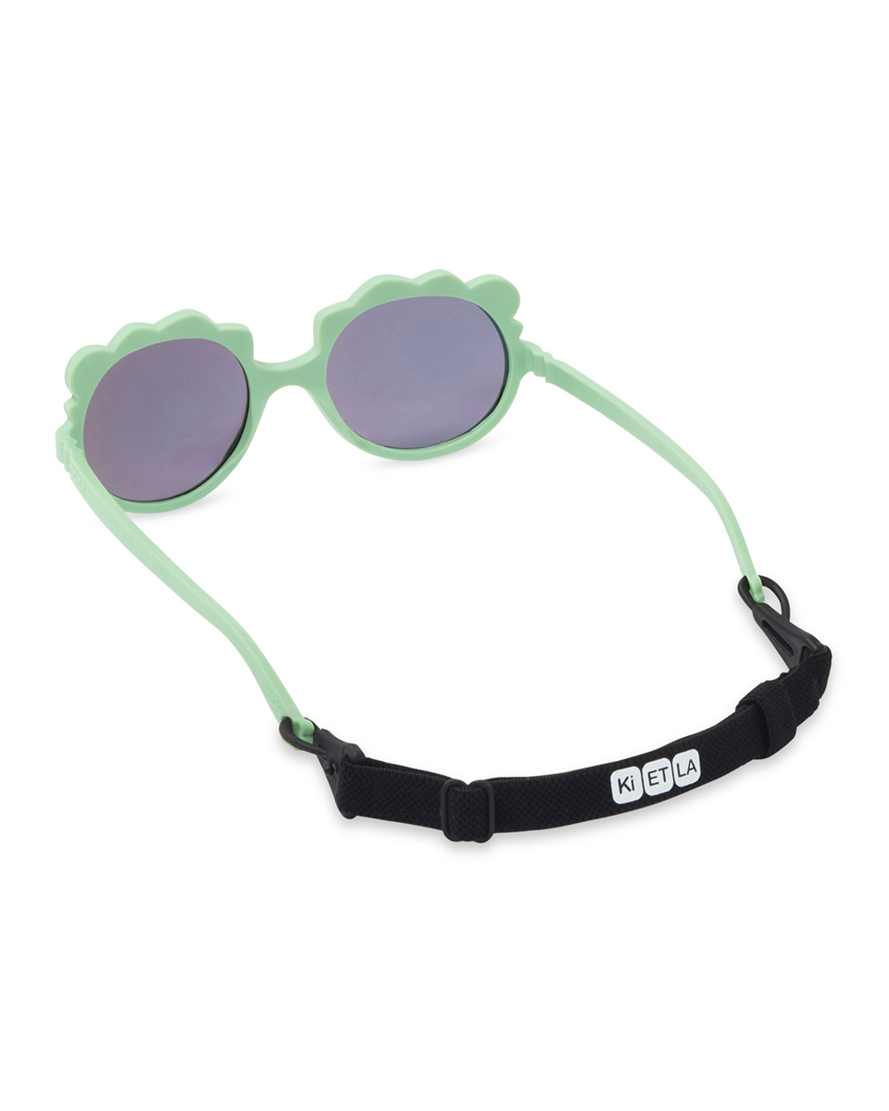 Lunettes de soleil bébé Lion 0-1 an Coloris sauge Ki Et La