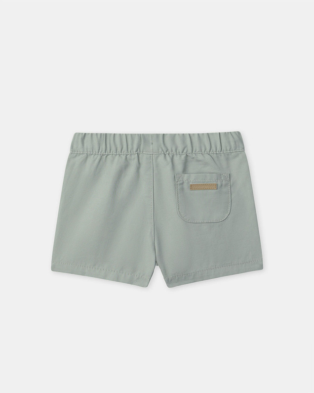 Short en canvas Coloris vert Sergent Major
