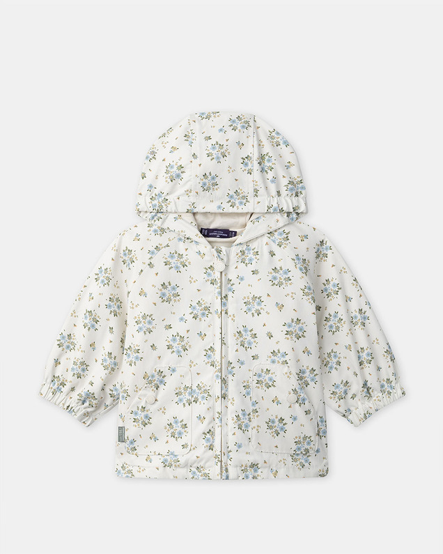 Imperméable 3-en-1 imprimé fleuri Coloris écru Sergent Major