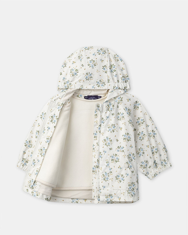 Imperméable 3-en-1 imprimé fleuri Coloris écru Sergent Major