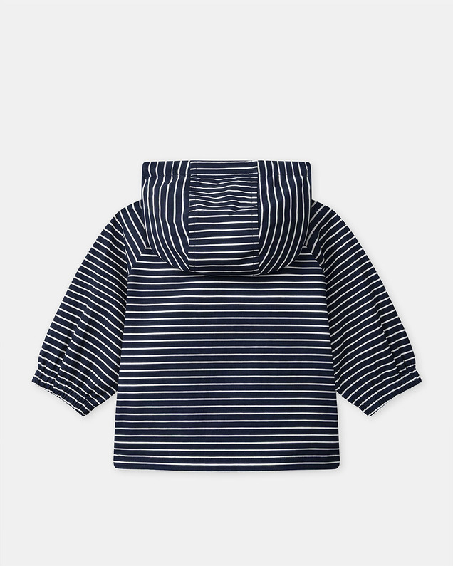 Imperméable 3-en-1 à rayures Coloris bleu marine Sergent Major