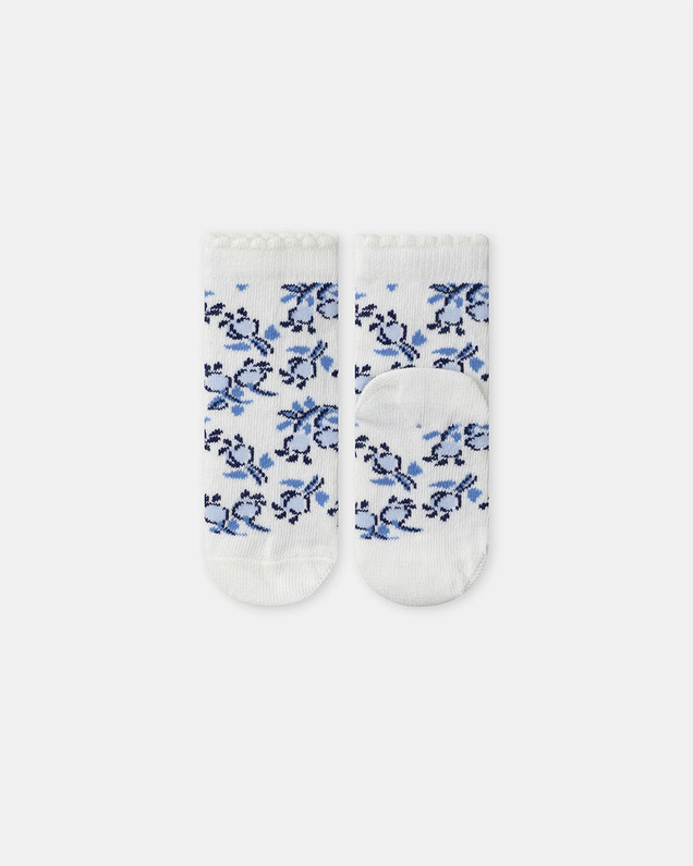 Lot de 3 paires de chaussettes imprimé baies Coloris bleu Sergent Major