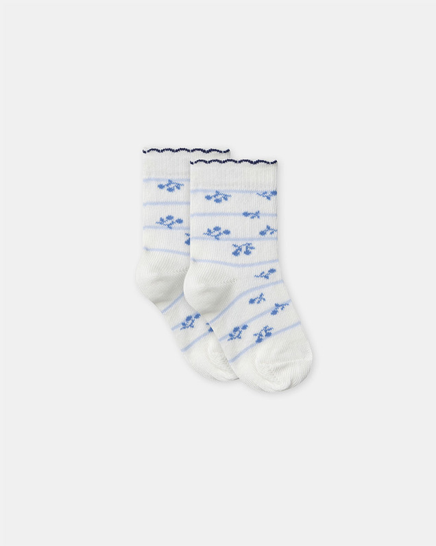 Lot de 3 paires de chaussettes imprimé baies Coloris bleu Sergent Major