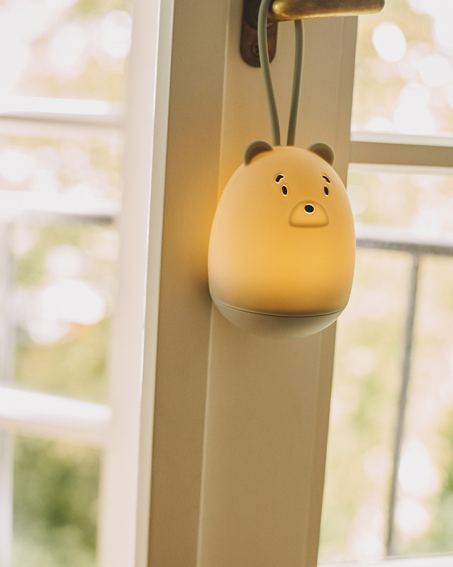 Lampe de nuit Watson Mr bear coloris dove blue  Liewood