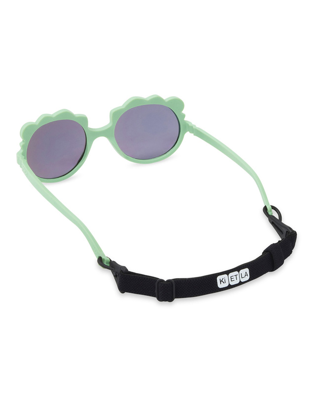 Lunettes de soleil bébé Lion 1-2 ans Coloris sauge Ki Et La