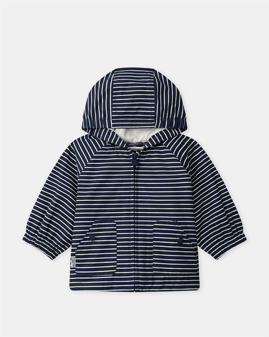 Imperm&eacute;able 3-en-1 &agrave; rayures Coloris bleu marine  Sergent Major