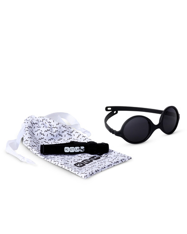 Lunettes de soleil b&eacute;b&eacute; Diabola 0-1 an Coloris noir  Ki Et La