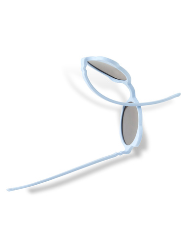 Lunettes de soleil b&eacute;b&eacute; Ourson 1-2 ans Coloris bleu clair  Ki Et La