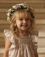 Robe sans manches imprimé fleuri Coloris rose Sergent Major