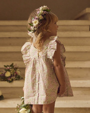Robe sans manches imprimé fleuri Coloris rose Sergent Major
