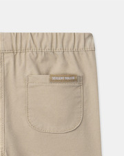 Pantalon droit en twill Coloris beige  Sergent Major