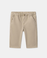Pantalon droit en twill Coloris beige Sergent Major