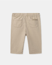 Pantalon droit en twill Coloris beige Sergent Major