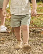 Short en canvas Coloris vert  Sergent Major