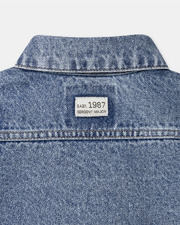 Veste en denim mixte Coloris bleu Sergent Major