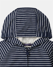 Imperm&eacute;able 3-en-1 &agrave; rayures Coloris bleu marine  Sergent Major