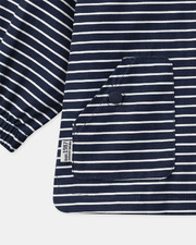 Imperm&eacute;able 3-en-1 &agrave; rayures Coloris bleu marine  Sergent Major