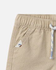 Short en twill Coloris beige Sergent Major