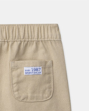 Short en twill Coloris beige Sergent Major