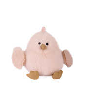 Peluche poussin Piou 15 cm Coloris rose Doudou et Compagnie
