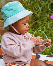 Lunettes de soleil Wazz 1-2 ans Coloris menthe Ki Et La