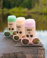 Lunettes de soleil bébé Lion 0-1 an Coloris sauge Ki Et La