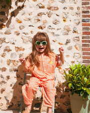 Lunettes de soleil b&eacute;b&eacute; Lion 1-2 ans Coloris sauge  Ki Et La