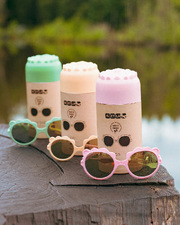 Lunettes de soleil b&eacute;b&eacute; Lion 1-2 ans Coloris sauge  Ki Et La