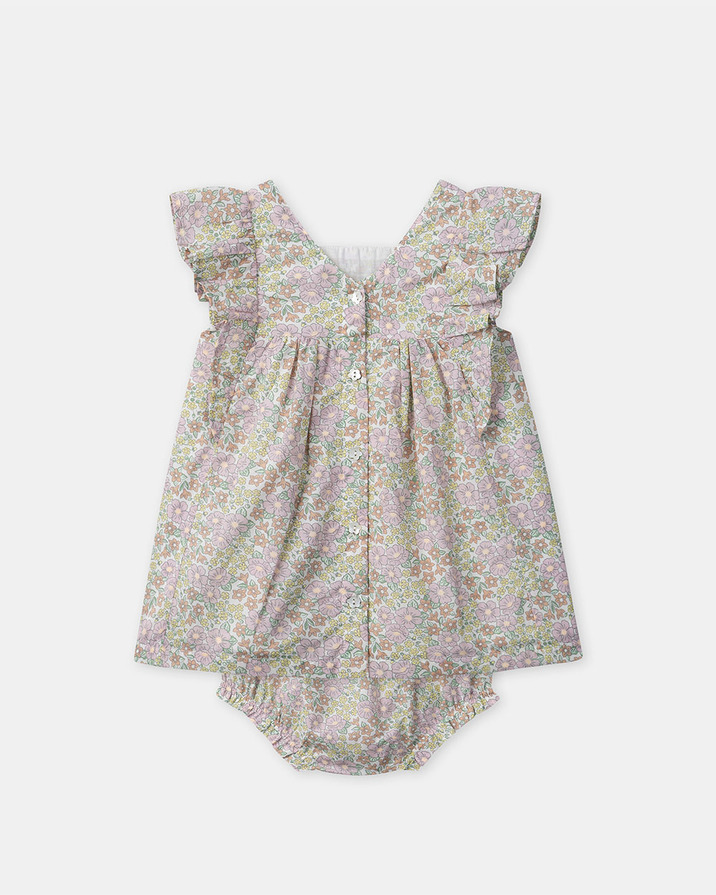 Robe sans manches imprimé fleuri Coloris rose Sergent Major
