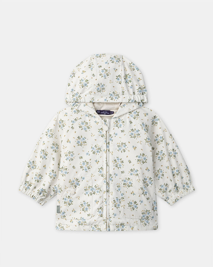 Imperméable 3-en-1 imprimé fleuri Coloris écru Sergent Major