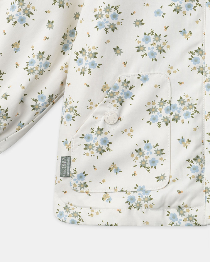 Imperméable 3-en-1 imprimé fleuri Coloris écru Sergent Major