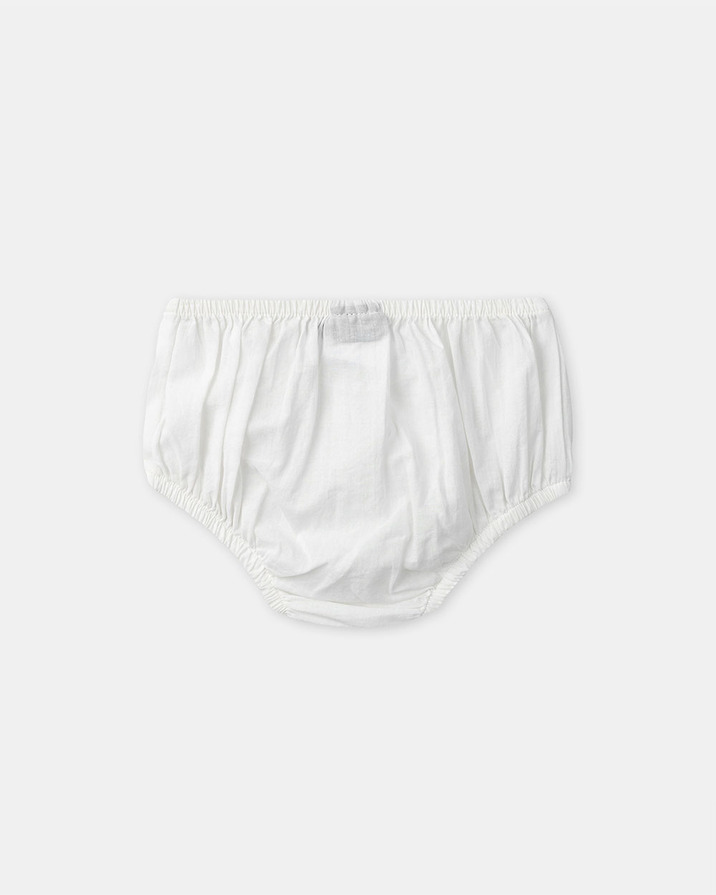 Robe et bloomer brodée Coloris écru Sergent Major