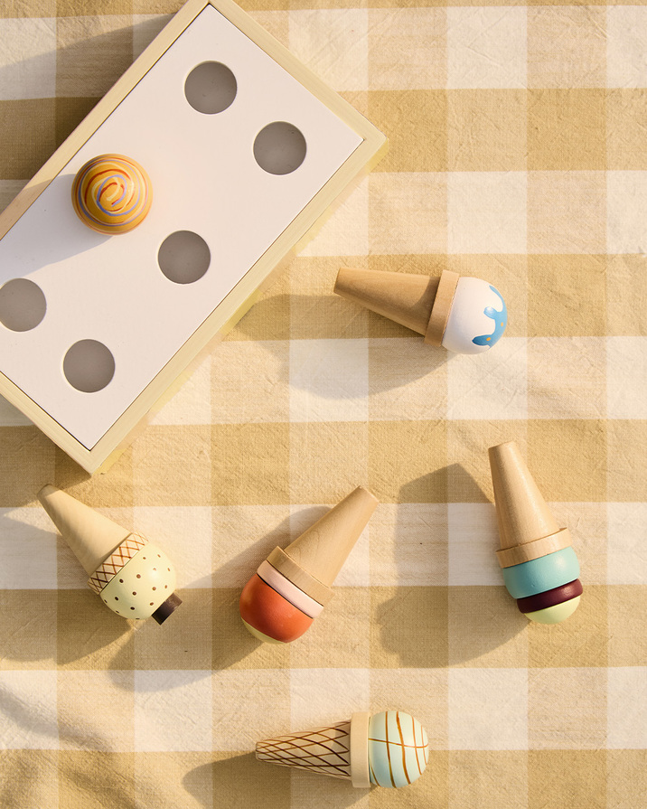 Comptoir à glaces En bois Kid's concept
