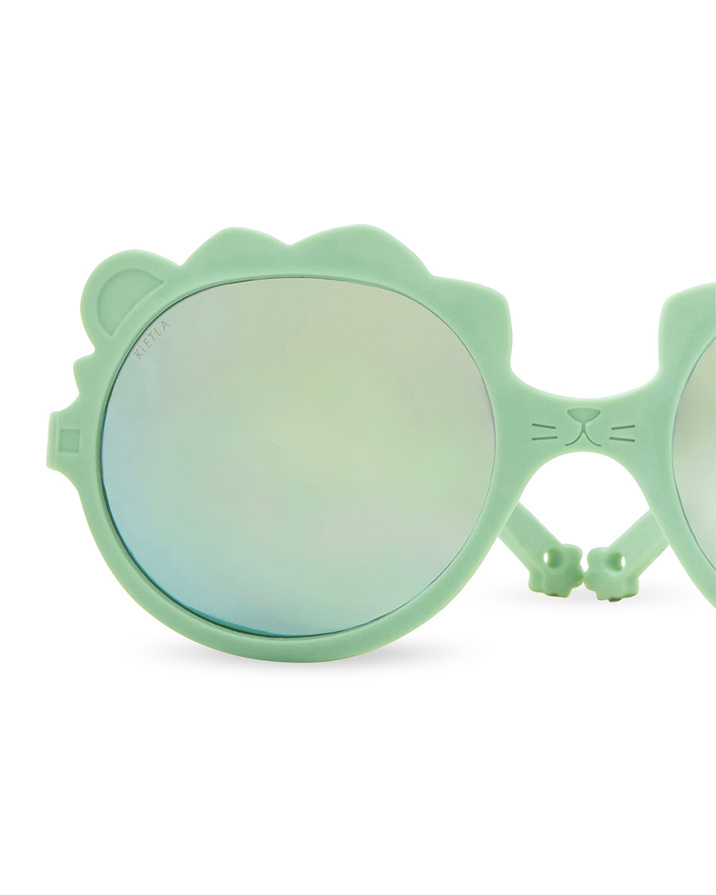 Lunettes de soleil bébé Lion 0-1 an Coloris sauge Ki Et La